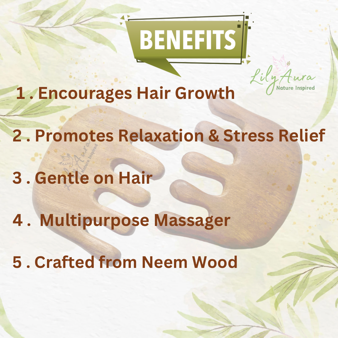 Neem Scalp Massager ( small)