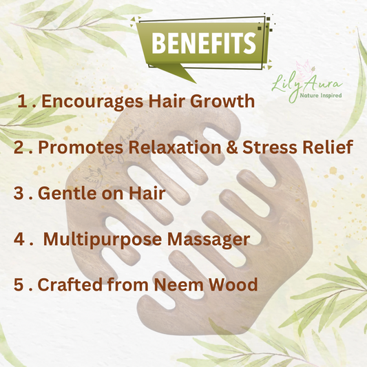 Neem Scalp Massager (Large)