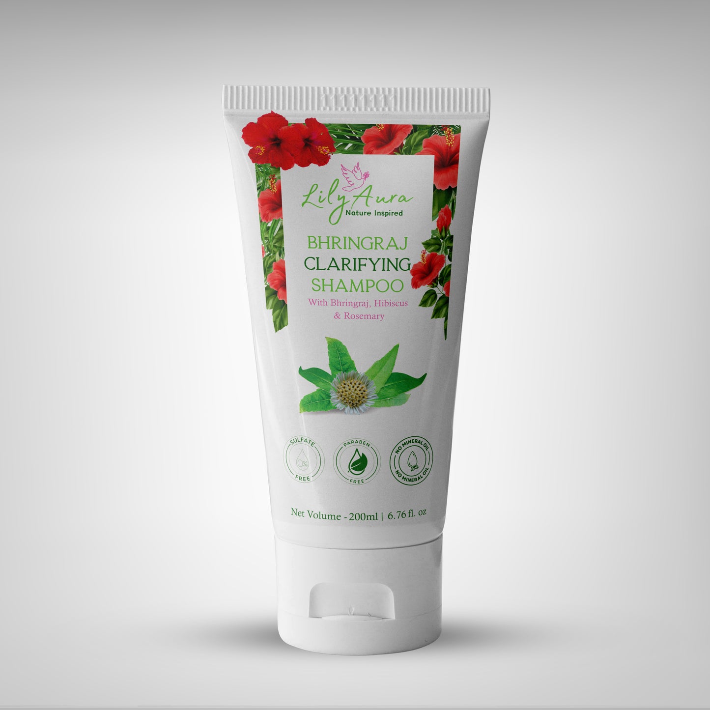 Bhringraj Clarifying Shampoo with Bhringraj,Hibiscus &Rosemary