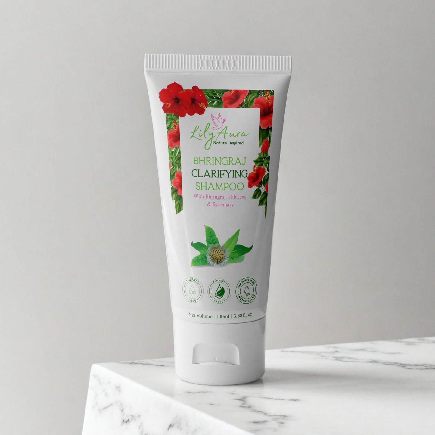 Bhringraj Clarifying Shampoo with Bhringraj,Hibiscus &Rosemary