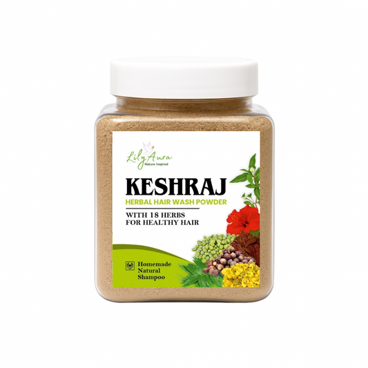 keshraj herbal hair wash powder (Natural shampoo)