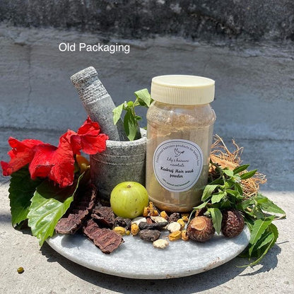 keshraj herbal hair wash powder (Natural shampoo)