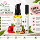 NATURAL HAIR SERUM 15ml + Free Eyebrow & Eyelash Serum