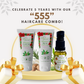 Shampoo + Conditioner + Natural serum combo