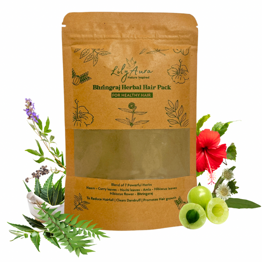 Bhringraj hair pack for healthy hair
