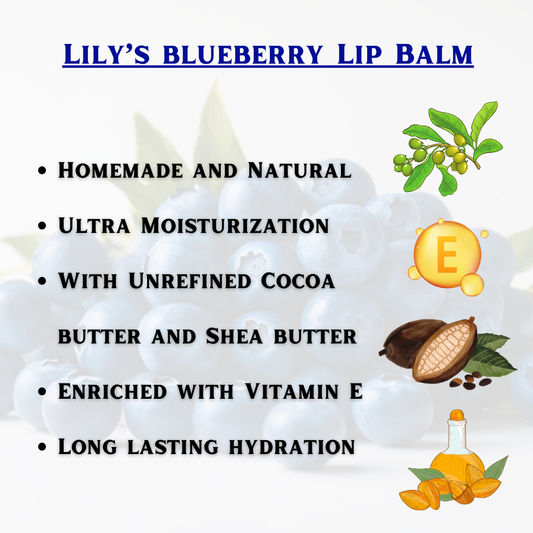 Blueberry Lip Balm - Jar