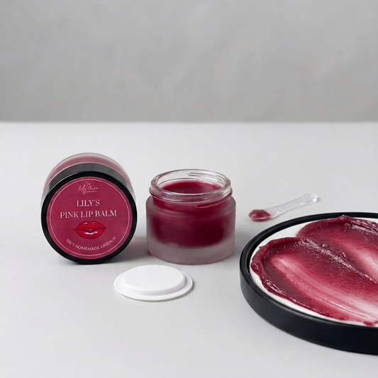 Lily's Pink Lip Balm - Jar