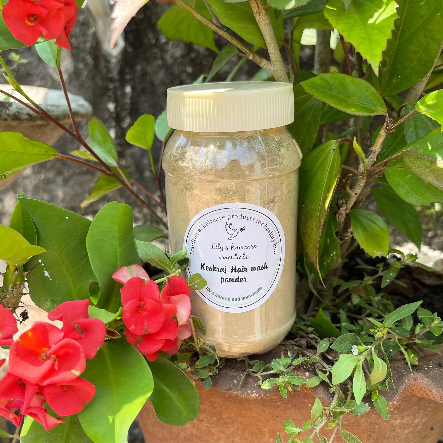 keshraj herbal hair wash powder (Natural shampoo)